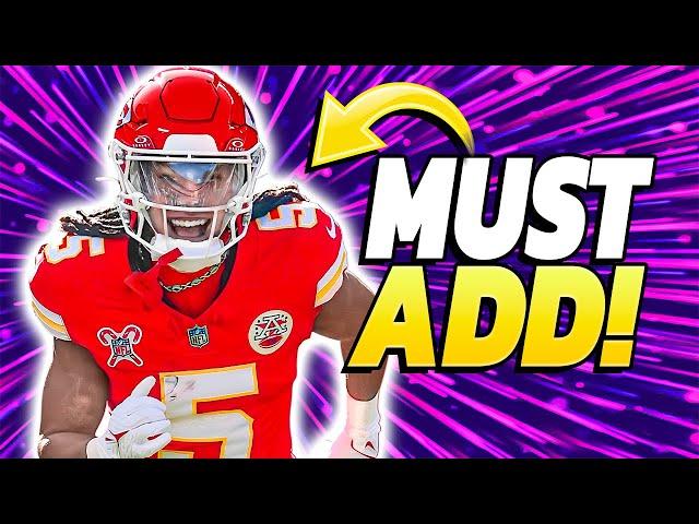 MUST ADD Players Off The Week 17 Waiver Wire! | Fantasy Football 2024