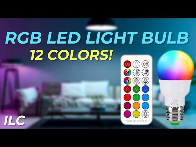 Get the Best Lighting Experience with ILC's RGB LED Bulb