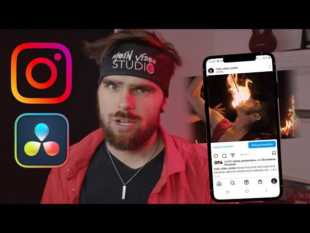 Instagram 10er Slides in Davinci Resolve erstellen