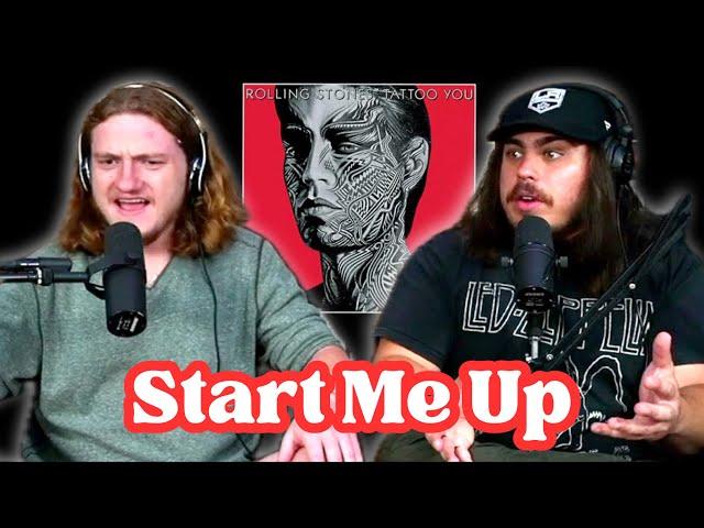 Start Me Up - The Rolling Stones | Andy & Alex FIRST TIME REACTION!