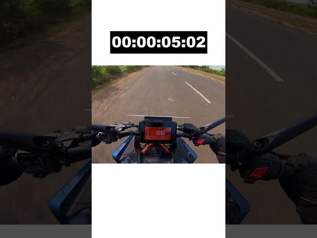 KTM 390 Duke 0-100kmph time. #ktmduke390