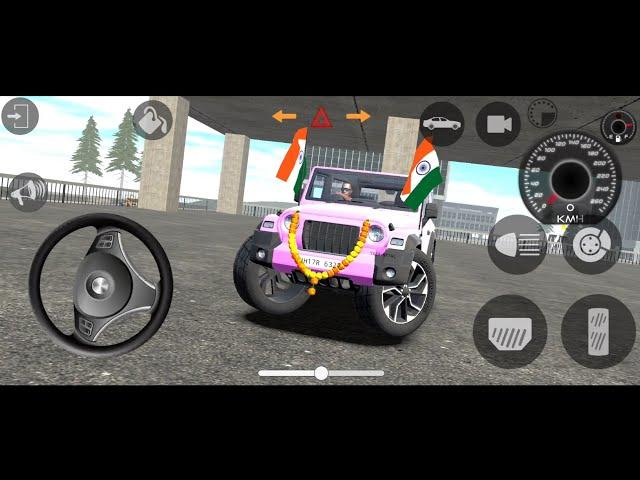 Dollar (Song) Modified Mahindra Pink Thar || Indian Cars Simulator 3D || Android Gameplay Part 24