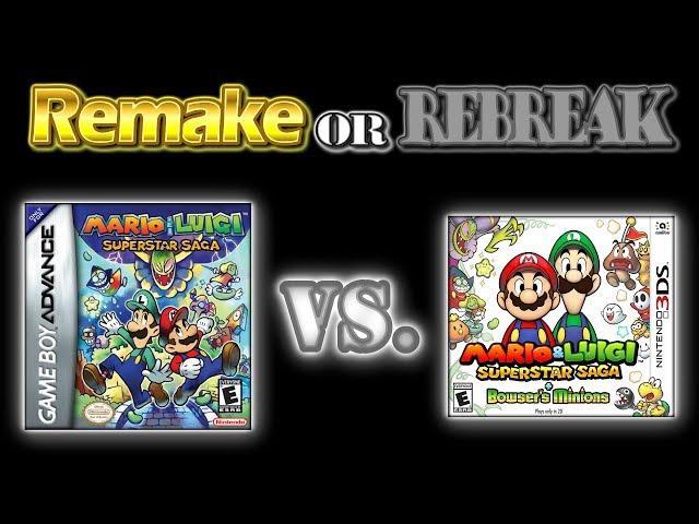 ROR: Mario & Luigi Superstar Saga (GBA Vs. 3DS)