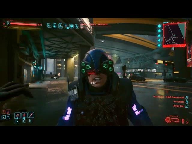 Cyberpunk 2077 2.0 Best Gorilla Arms Build (cyberpsycho run)