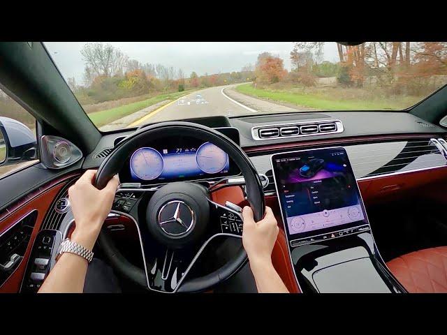 2021 Mercedes-Benz S580 4MATIC - POV Walkaround & Driving Impressions