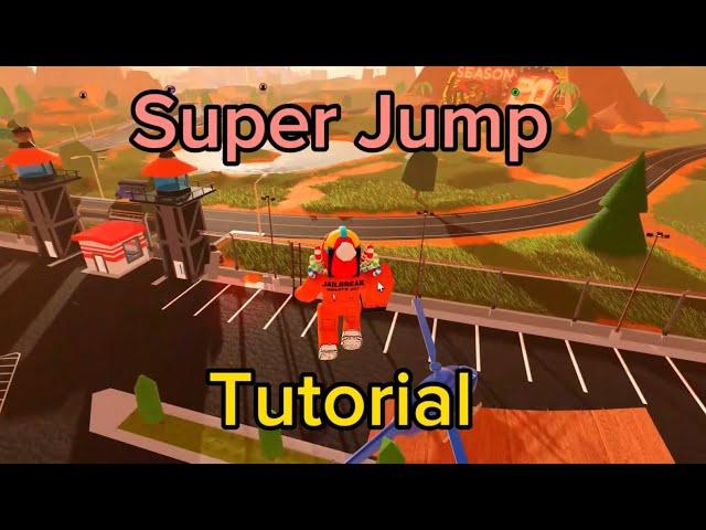 Super Jump Glitch Tutorial | Roblox Jailbreak |