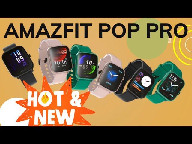 !!Бомба!!Amazfit Pop Pro новинка от Huami Xiaomi Amazfit Bip U Pro