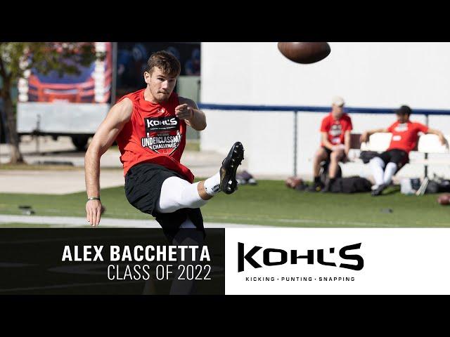 #1 Ranked Punter in America // Alex Bacchetta // Class of 2022