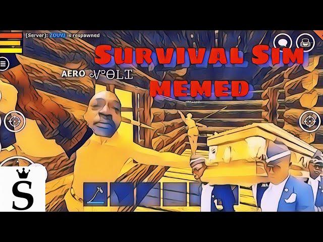 FUNNY MOMENTS in Survival Simulator Mobile - Online Multiplayer