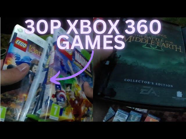 Bargain 30p Xbox 360 Games and High Value LOTR PC Game Found – Car Boot Hunting Adventures