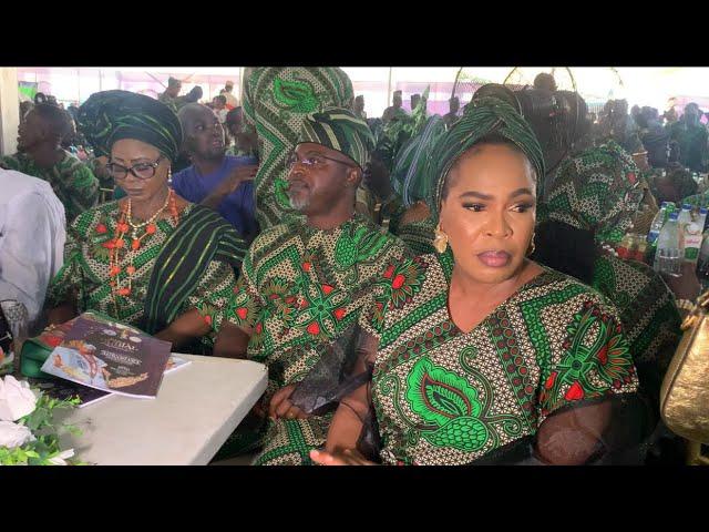 MOST BEAUTIFUL FAITHIA BALOGUN AT LATE OSOLO BURIAL IN ISOLO