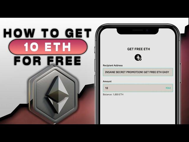 Get Your 10 Free Ethereum (ETH): Quick and Simple Guide (Secret Code)