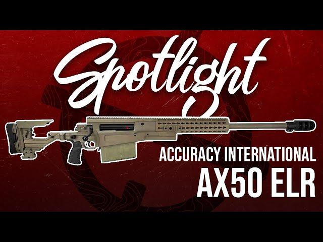 Accuracy International AX50 ELR | EuroOptic Spotlight