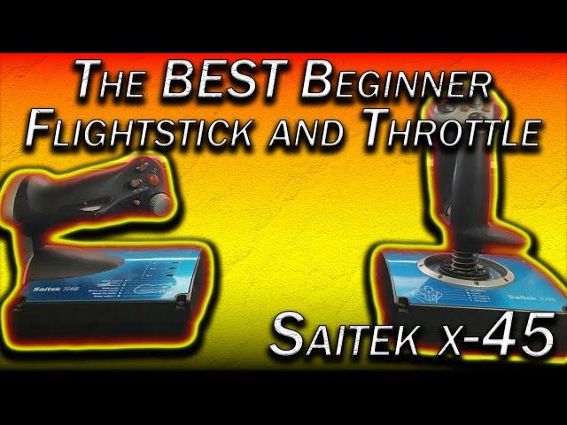 The BEST Budget Flightstick and Throttle | Saitek x45