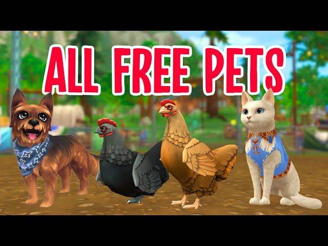 HOW TO GET *FREE* PETS: ARCHIE (DOG), SLINKY (CAT), FREE CHICKENS... ALL LOCATIONS & REQUIREMENTS