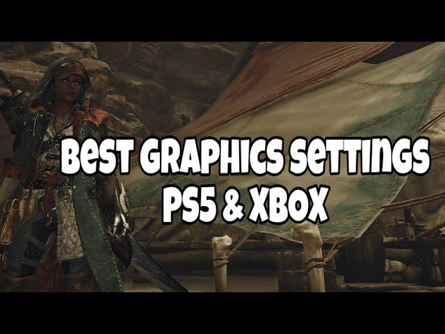 MONSTER HUNTER WILDS - BEST GRAPHICS SETTINGS FOR CONSOLE!