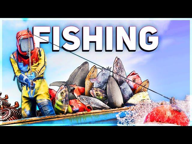 Fishing Guide - Easiest & Safest Way To Earn Scrap | Rust Tutorial