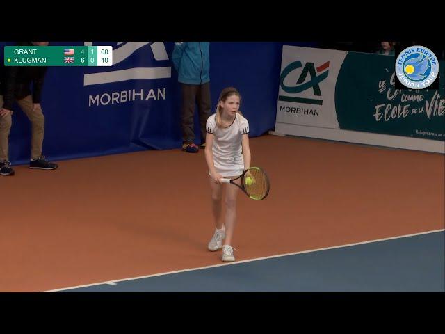 GRANT (USA) vs KLUGMAN (GBR) - Open Super 12 Auray Tennis 2020 - Girls Final