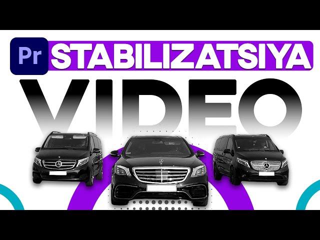 Qaltiragan titragan videoni to'g'rilash premiere pro o'zbek tilida stabilizatsiya video