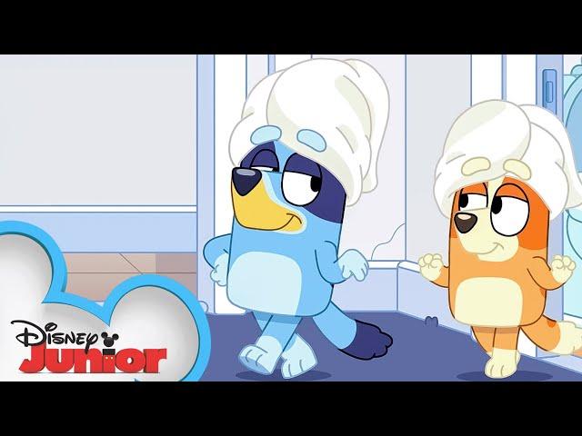 Bluey Season 3 Episode 40 "Relax" Episode Clip | @disneyjunior x @BlueyOfficialChannel