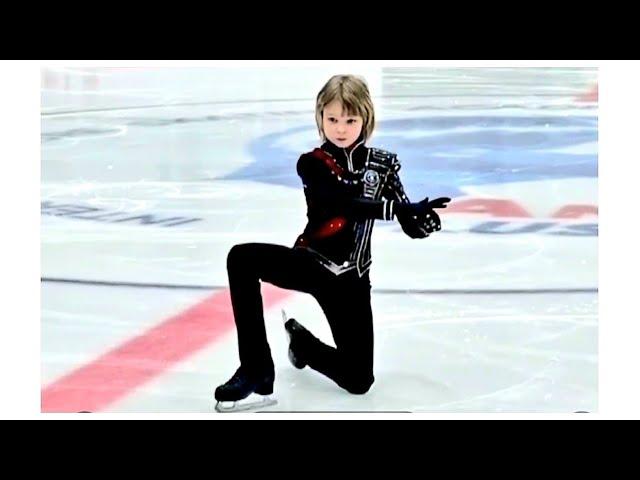 Alexander Plushenko, Evgeni Plushenko's son - SP - King Arthur's Sword