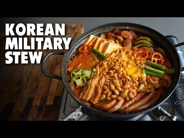 Korean Comfort Food - The Military Stew - Budae Jjigae Recipe with SPAM