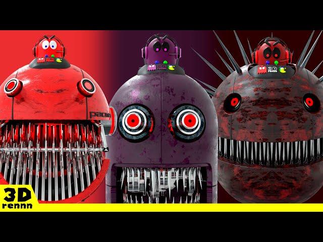 Pacman Adventures Compilation #3 | GIANT ROBOT BOSS FIGHT!!!