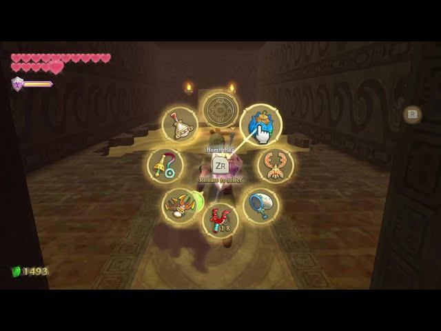 Useful tips to bomb rolling (Zelda: Skyward Sword)