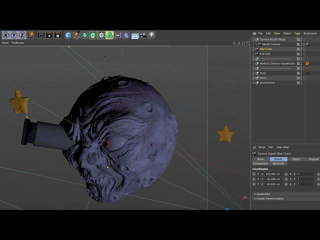 Creating Morph Camera Animations in Cinema 4D