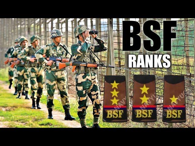 All BSF Ranks - Border Security Forces