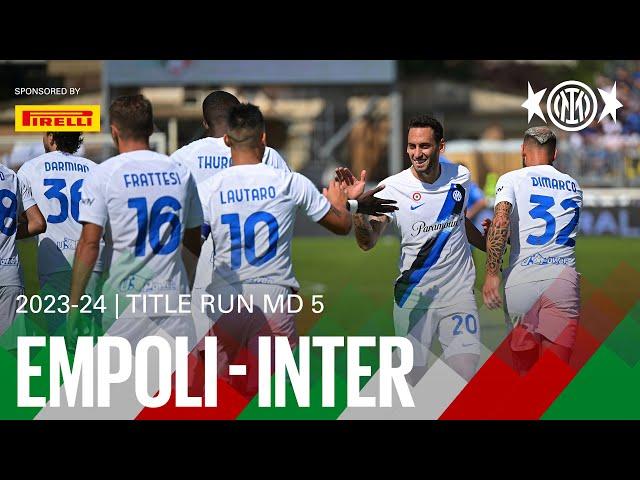 A DIMARCO WORLDIE | EMPOLI 0-1 INTER | EXTENDED HIGHLIGHTS 