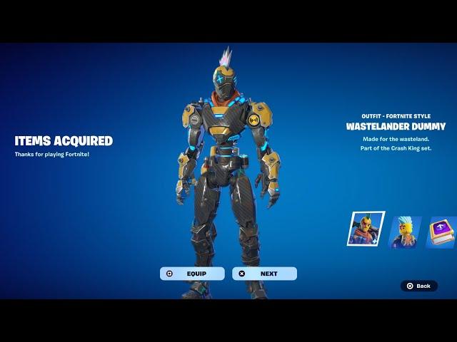 HOW TO GET ARMORED WASTELANDER DUMMY SKIN EARLY IN FORTNITE!