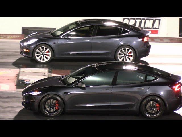 New Tesla Model 3 vs older model 3