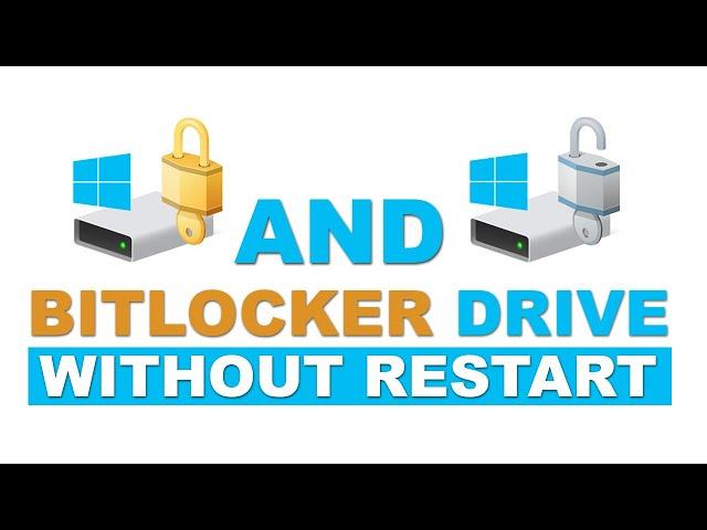 how to lock and unlock bitlocker drive using cmd prompt