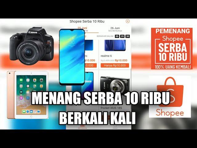 Trik Menang Shopee Serba 10 Ribu