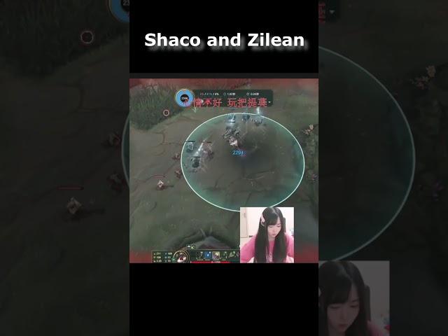 Shaco and Zilean  #leagueoflegends #leaguemems #leagueoflegendsmemes #gaming #shorts