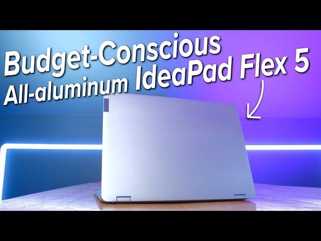 Well-Built & Reasonably Priced All-Aluminum Laptop | Lenovo IdeaPad Flex 5i