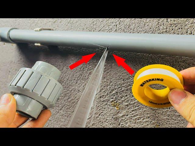 Tips Very Useful And Simple! Great Pvc Pipe Fittings Fo Repair Pvc Pipes When Broken