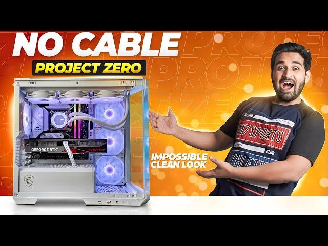 We Built A Gaming PC With ZERO Cables ! - MSI Project Zero