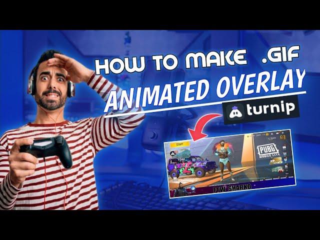 How to Add Animated Overlay On Turnip | Full Tutorial on Mobile #turnip