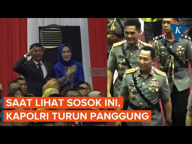 Saat Jenderal Listyo Sigit  Turun Panggung dan Beri Hormat ke Sosok Ini