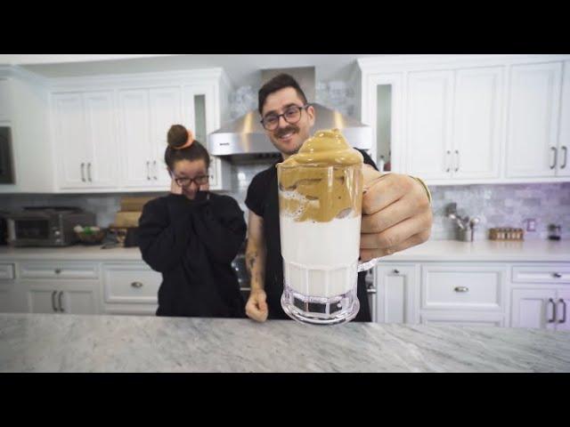 i made the tiktok whipped coffee