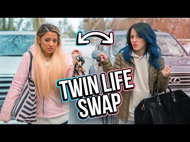 Opposite Twins Swap Lives for a Day!