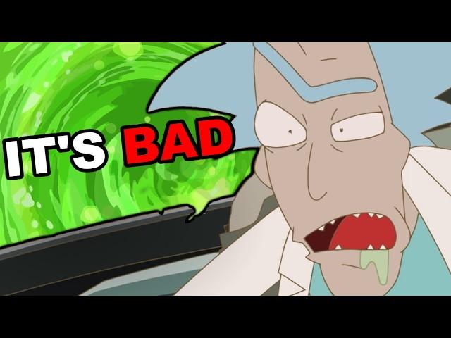 Rick and Morty got an ANIME (it's bad)