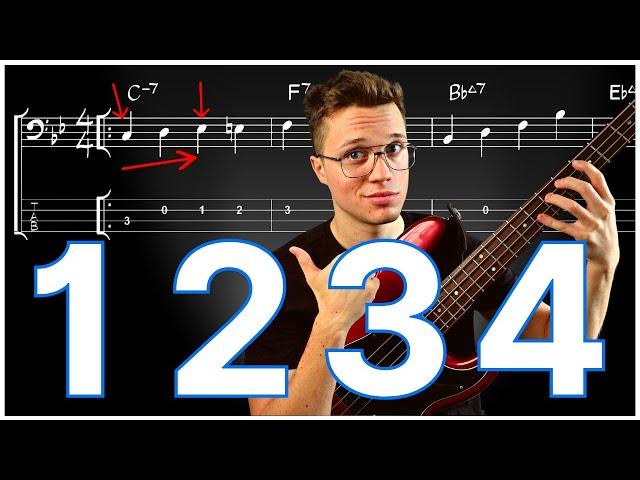 4 Step Jazz Walking Bass Formula