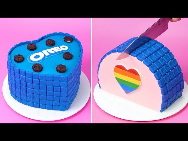 🟠🟡🟢🟣 Top Tasty and Indulgent Cake Decorating Recipes | So Yummy Color Cake Tutorials