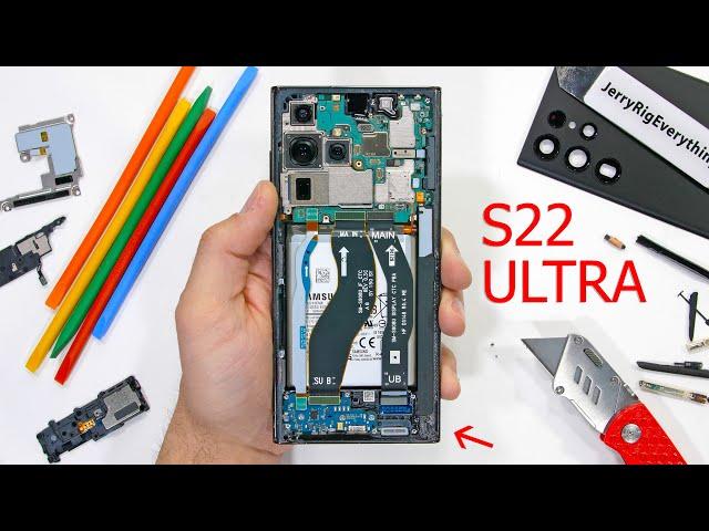 Galaxy S22 Ultra Teardown - Can the S-Pen hole Leak?!