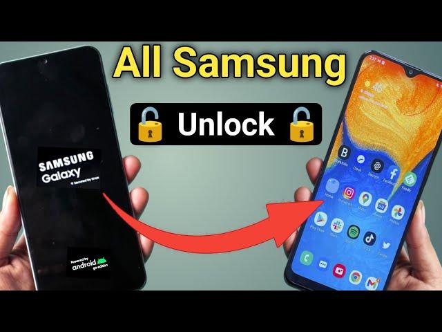 Samsung के मोबाइल का लॉक कैसे तोड़े 2023 || How To Unlock Samsung All Phone Forgot Password