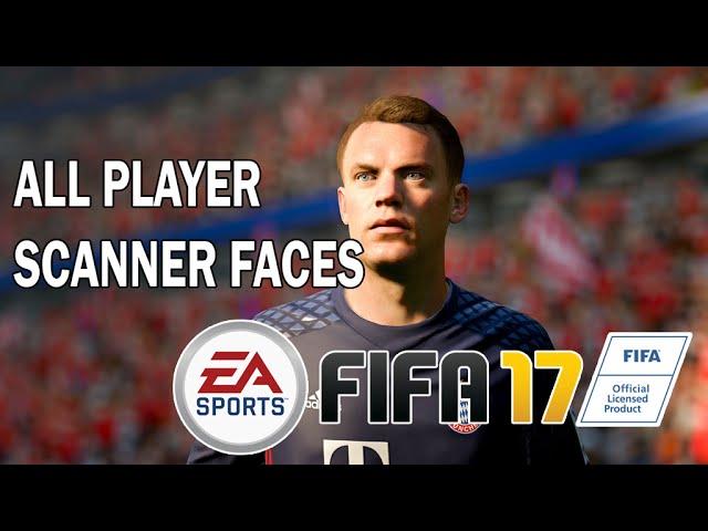 All FIFA 17 Player/Manager Scanner Faces  Bayern Munich Updated 