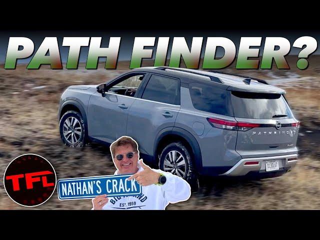 Can the Nissan Pathfinder Climb Out of Andre’s Pit, Pass Nathan’s Crack & Clear a Cow Pie Minefield?